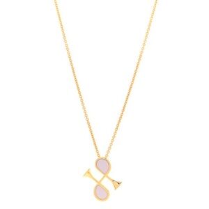Hermes Swift Cor H Pendant Necklace